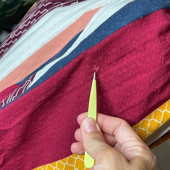 Lane Bryant Ruffle-Sleeve Fit & Flare Dress - Stripe size 24 knee length - Picture 14 of 14